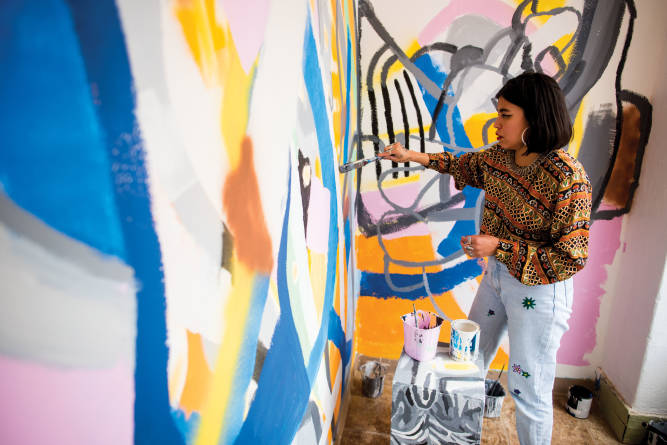 Gallup S Thriving Art Scene