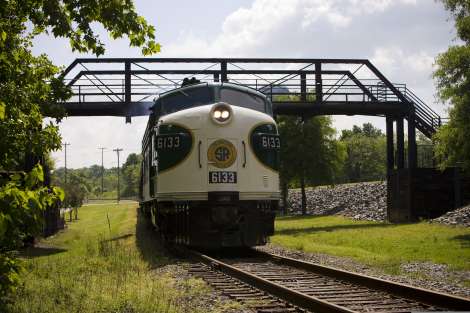 Train at NC Transportation Museum