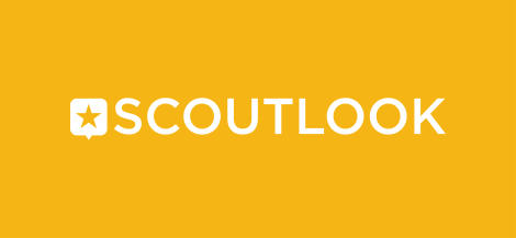 Scoutlook Logo-Yellow Reverse