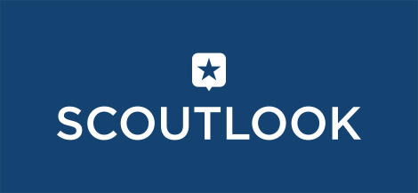 Scoutlook Logo-Blue Vertical Reverse