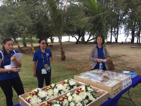 SMS Cormoran Event volunteers