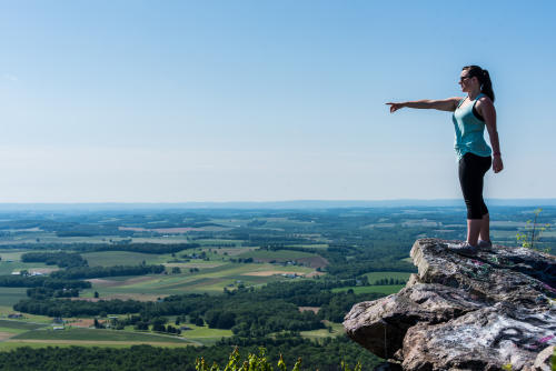 Lookout at Bake Oven Knob