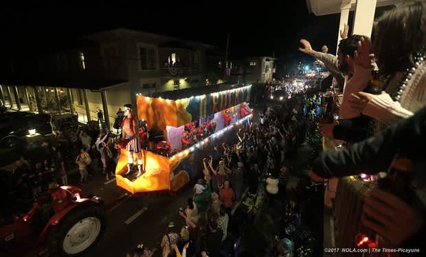 mardi gras parade in covington 2025