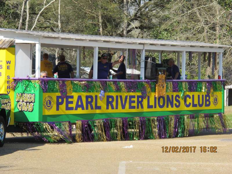 Krewe of Pearl River Lions Club 2025 Mardi Gras Parade Pearl River, LA 70452 February 16, 2025