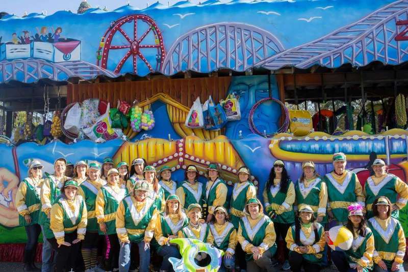 Krewe of Selene 2025 Mardi Gras Parade Slidell, LA 70458 February
