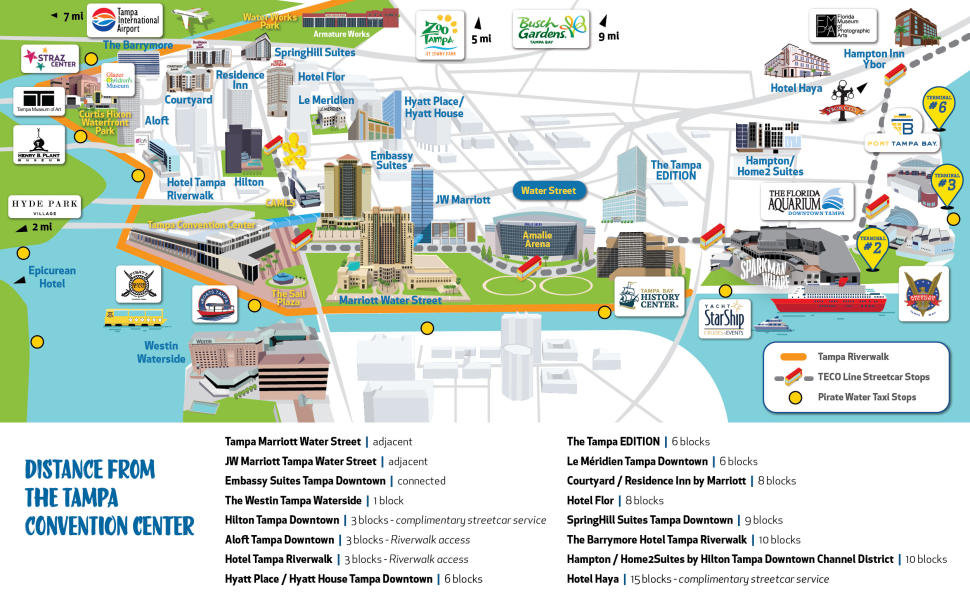 Convention Center Map
