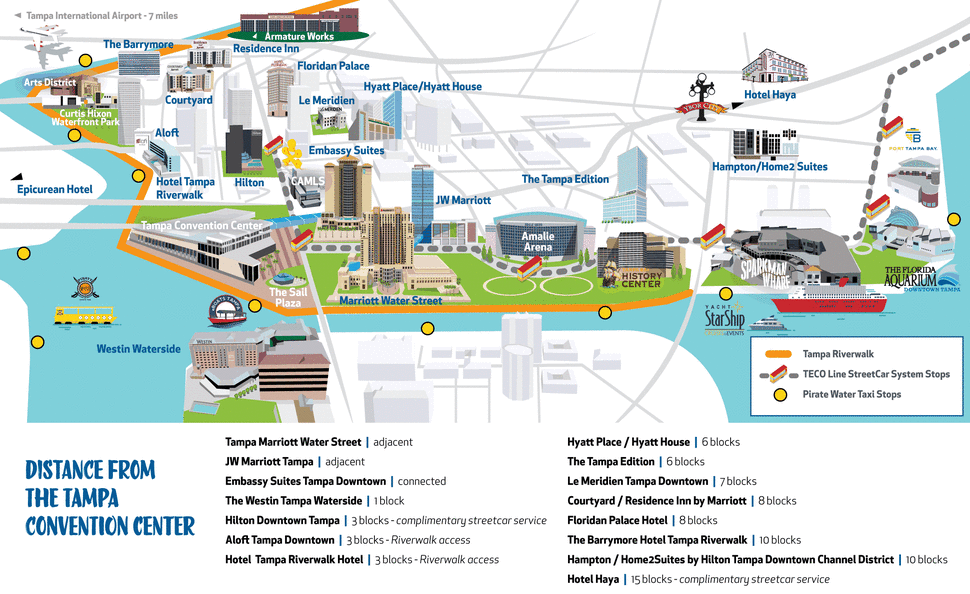 Convention Center Map