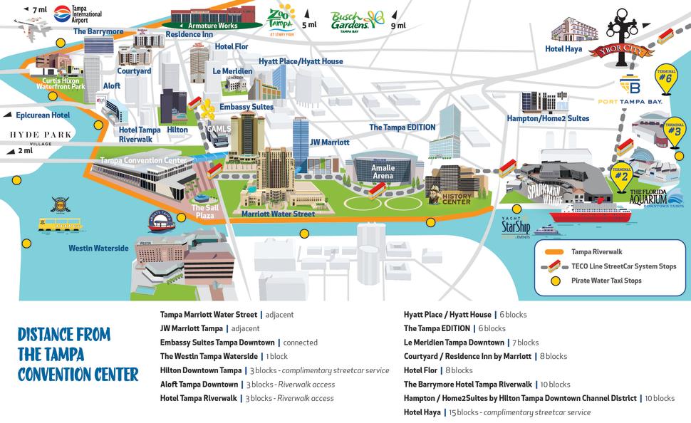 Convention Center Map
