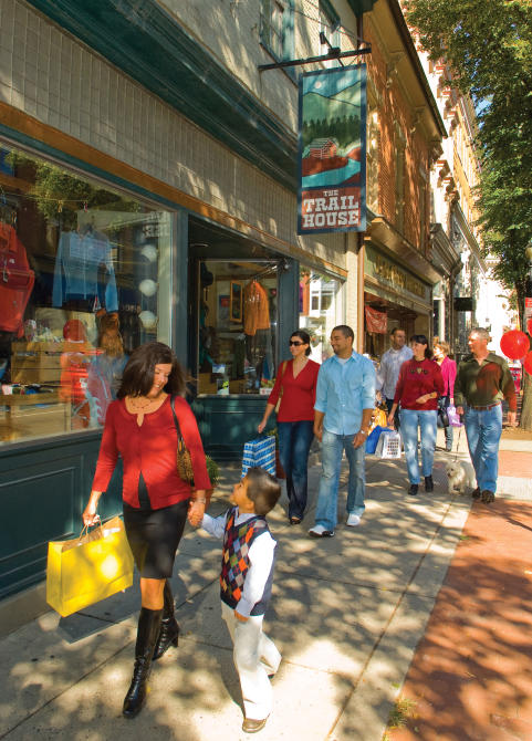 Shopping in Downtown Frederick