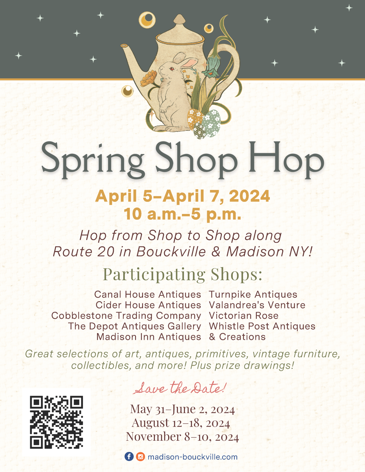 Spring Shop Hop