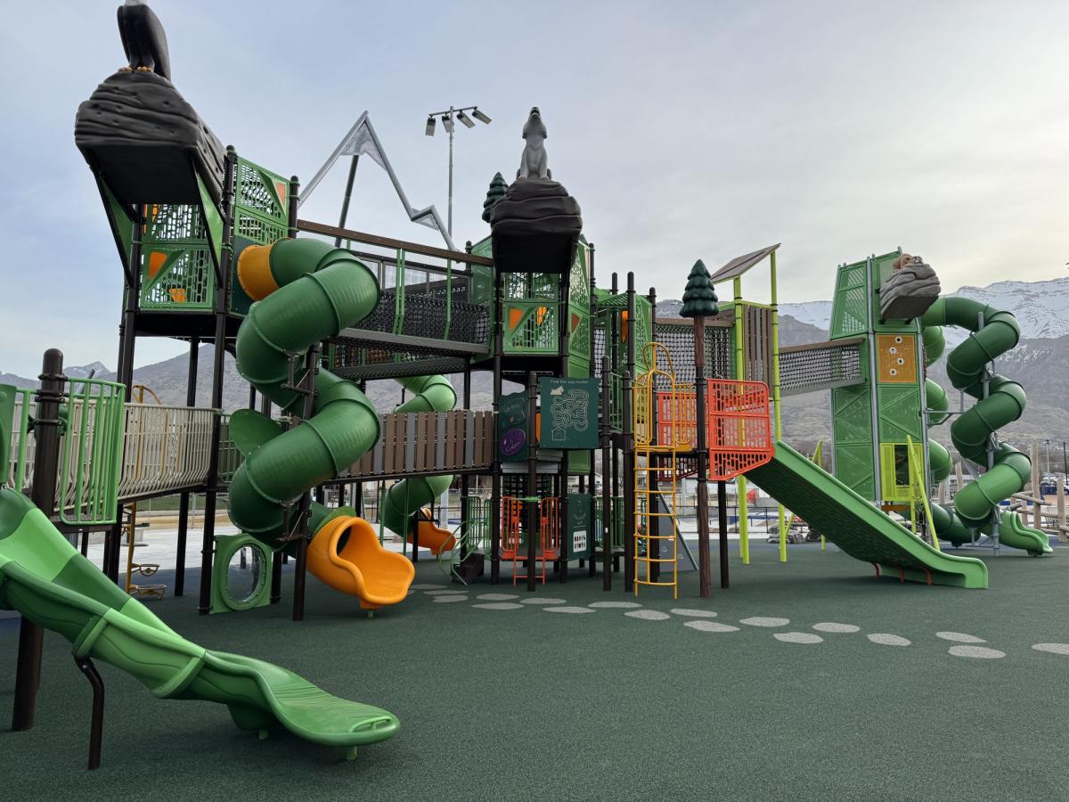 Cook Park playground in Pleasant Grove