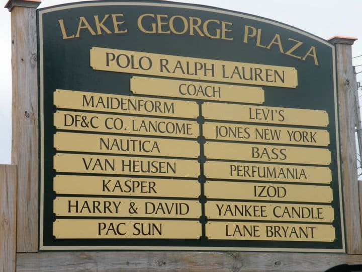 Factory Outlets of Lake George