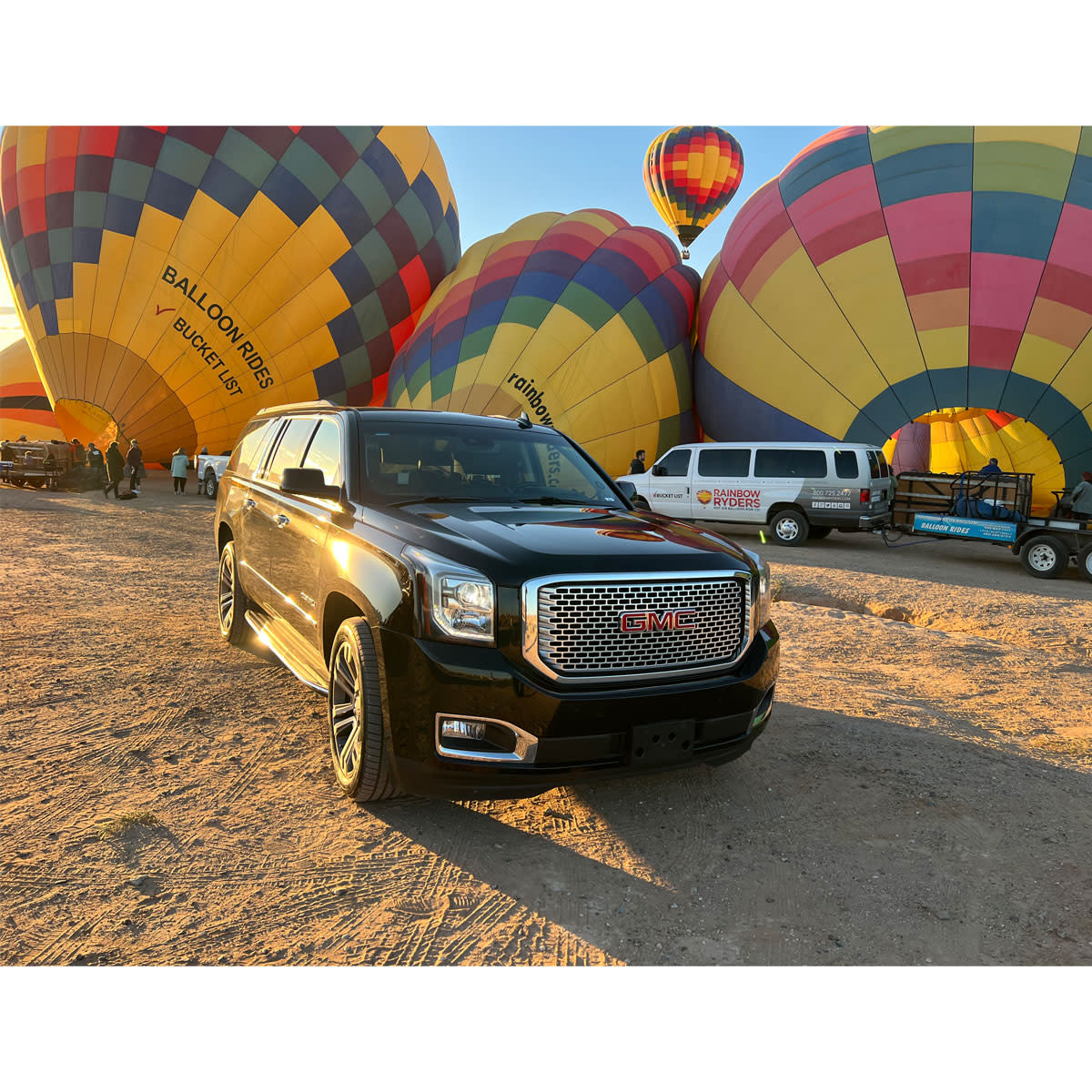 New Mexico Black Car