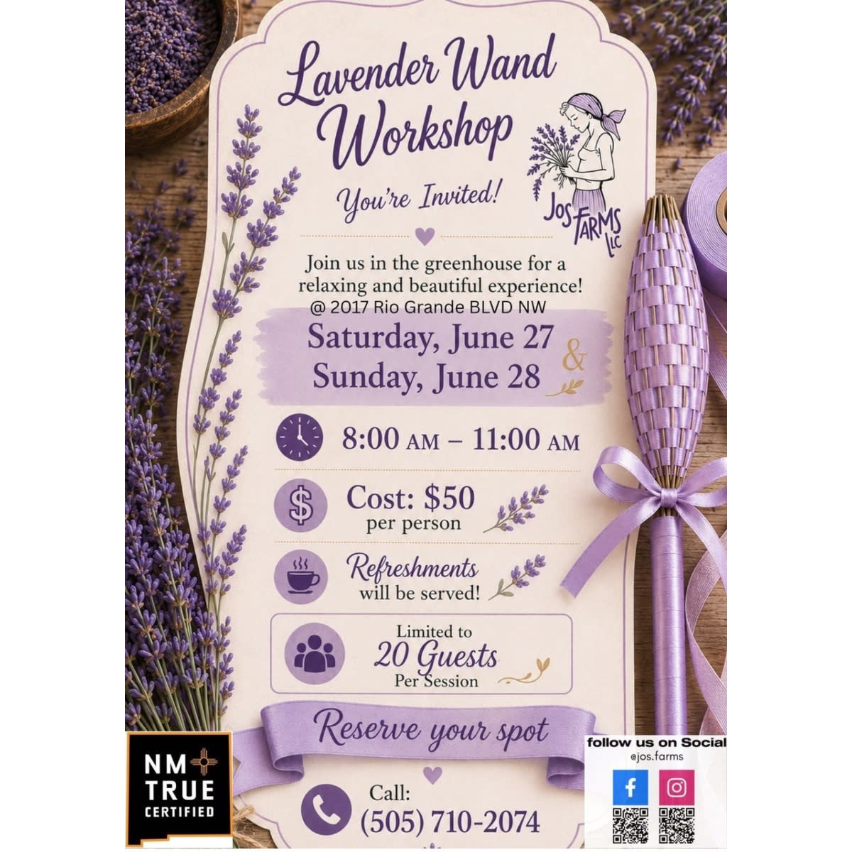 LAVENDER WANDS: A PROVENÇALE TRADITION
