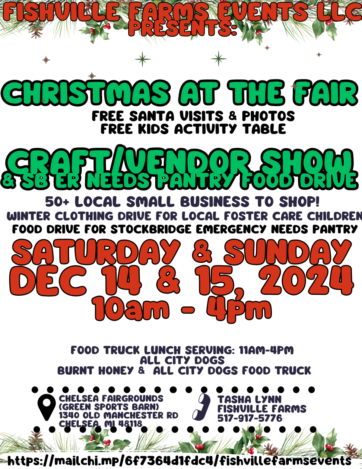 Fishville Farms Christmas At The Fair Craft Show