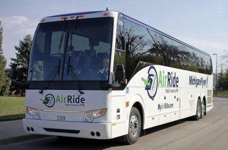 Bus Air Rides AirRide | Destination Ann Arbor
