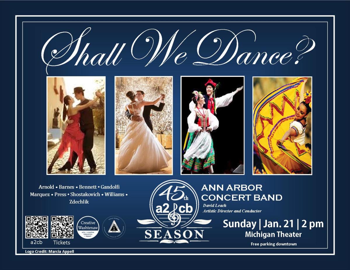 Ann Arbor Concert Band presents Shall We Dance?