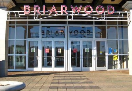 Mall Map of Briarwood Mall, a Simon Mall - Ann Arbor, MI