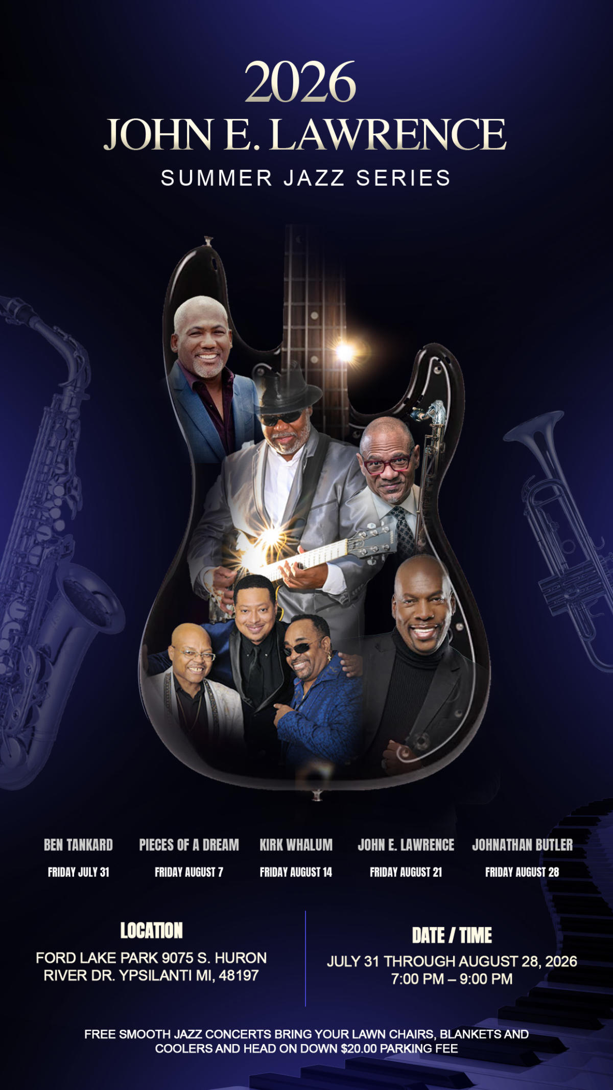 John E. Lawrence Summer Jazz Festival 2026 | Destination Ann Arbor