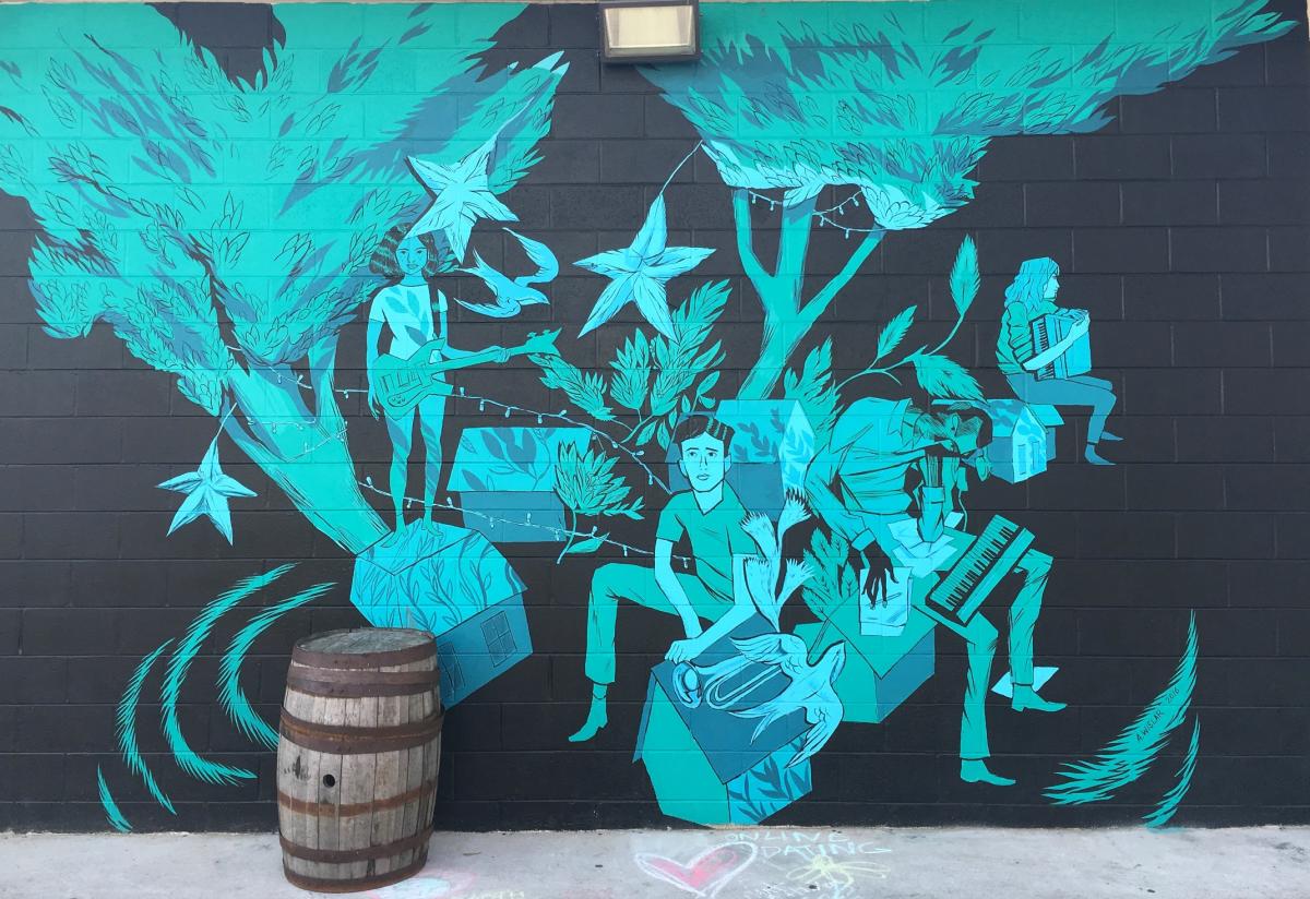 Creature Comforts Brewing Co. Mural