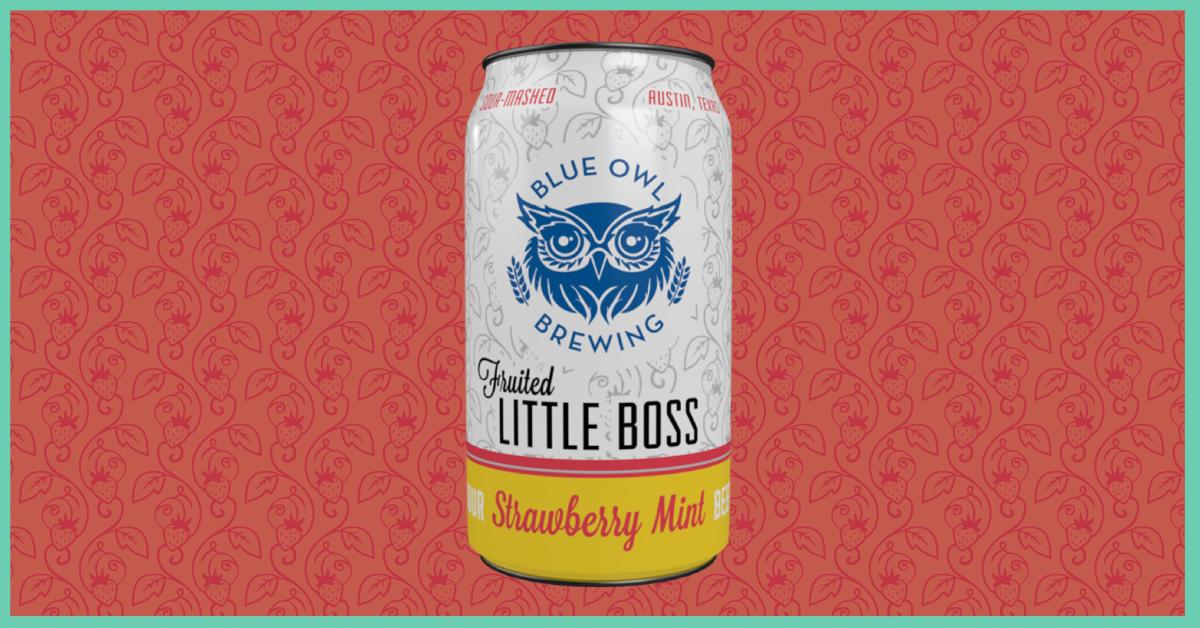 Beer Release Fruited Little Boss Sour Strawberry Mint Beer Austin, TX