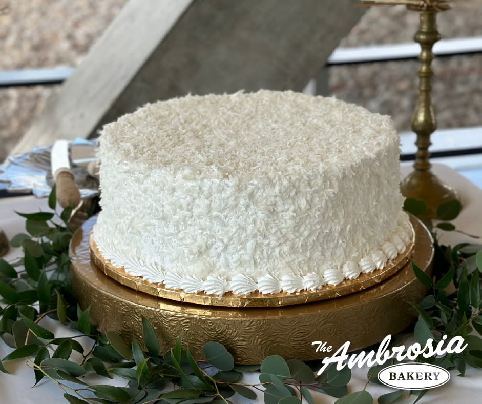 Satin Draping Wedding Cake  Ambrosia Cake Creations