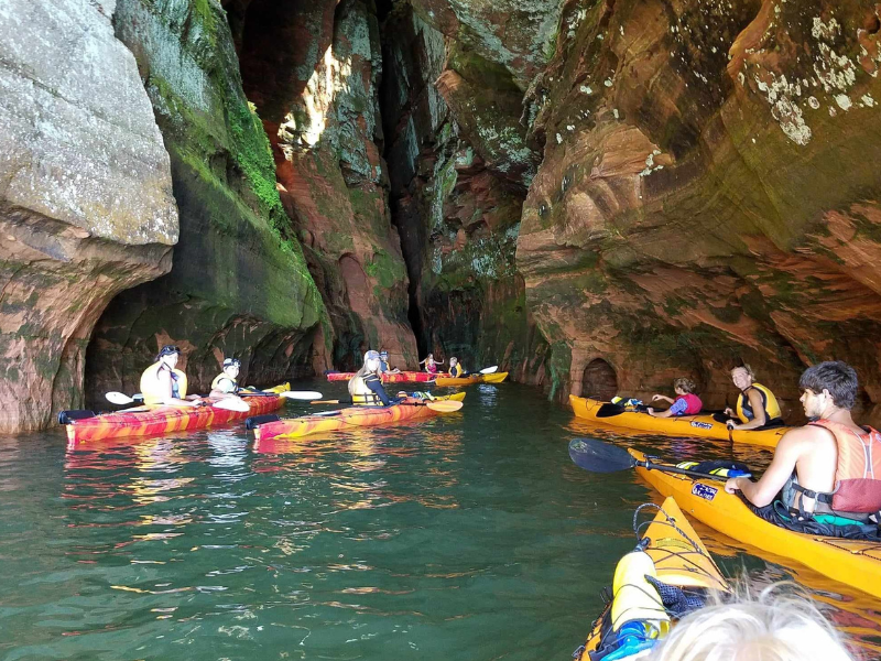 Apostle Islands Rustic Makwa Den