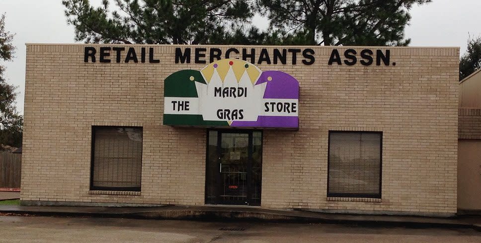 mardi gras store in texas