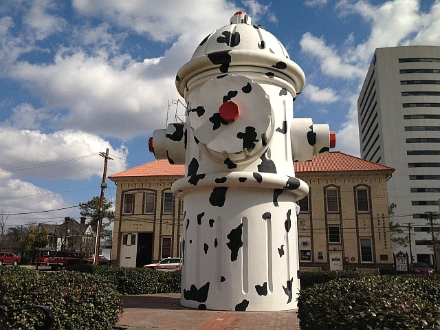 Dalmatian Hydrant Beaumont TX 77701