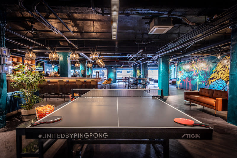 At SPIN's new bistro, ping pong is free of charge—but is the food any good?