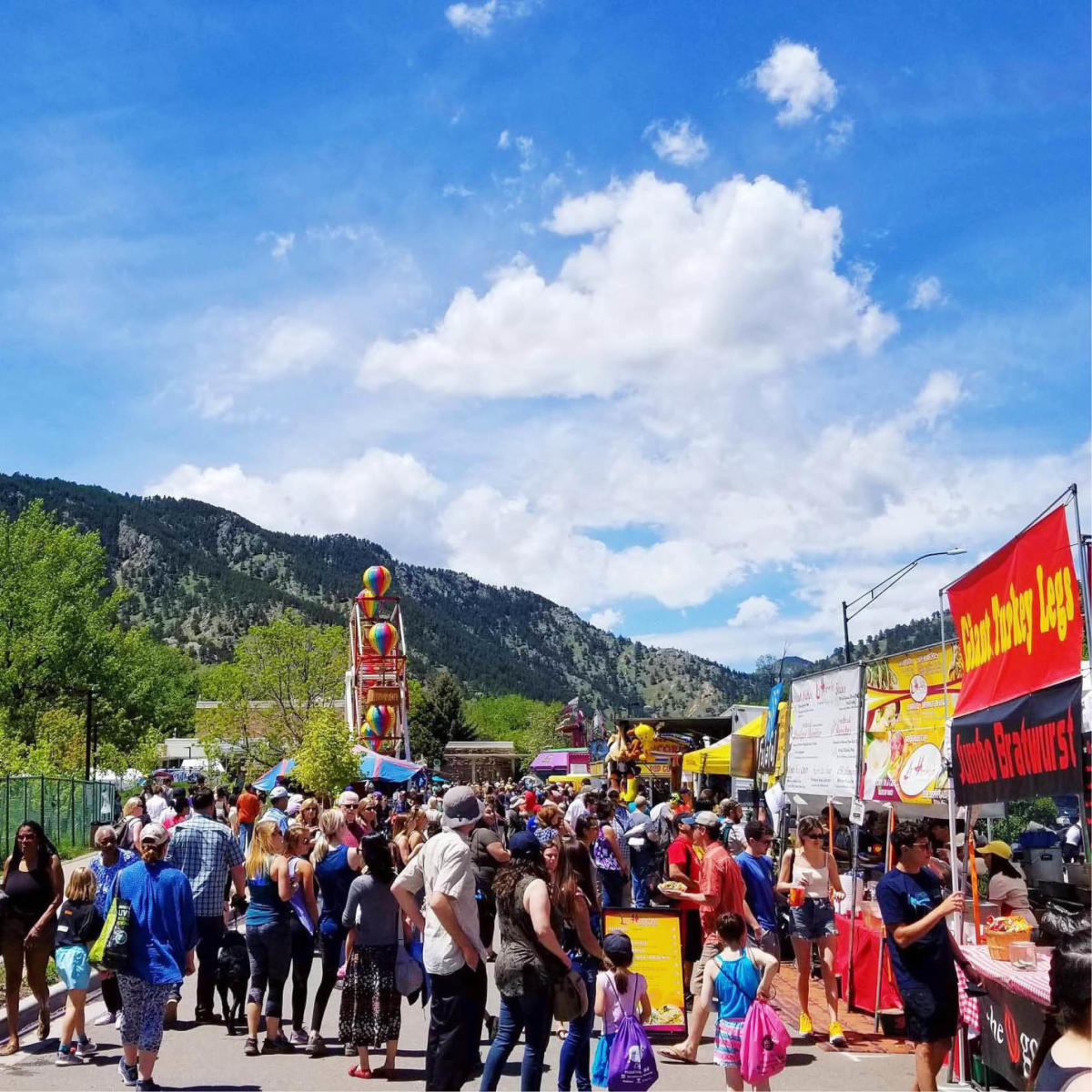 se permiten perros en el festival de boulder creek