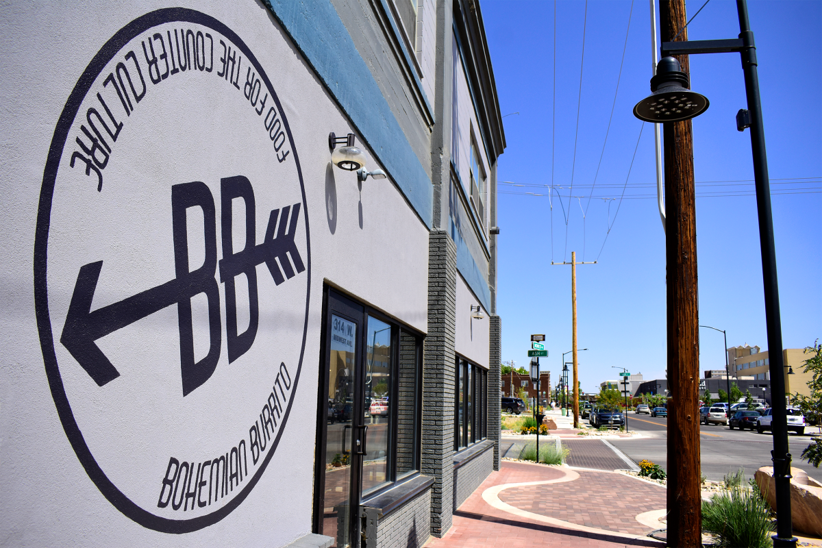 Bohemian Burrito located inside The Gaslight Social Casper, WY 82601