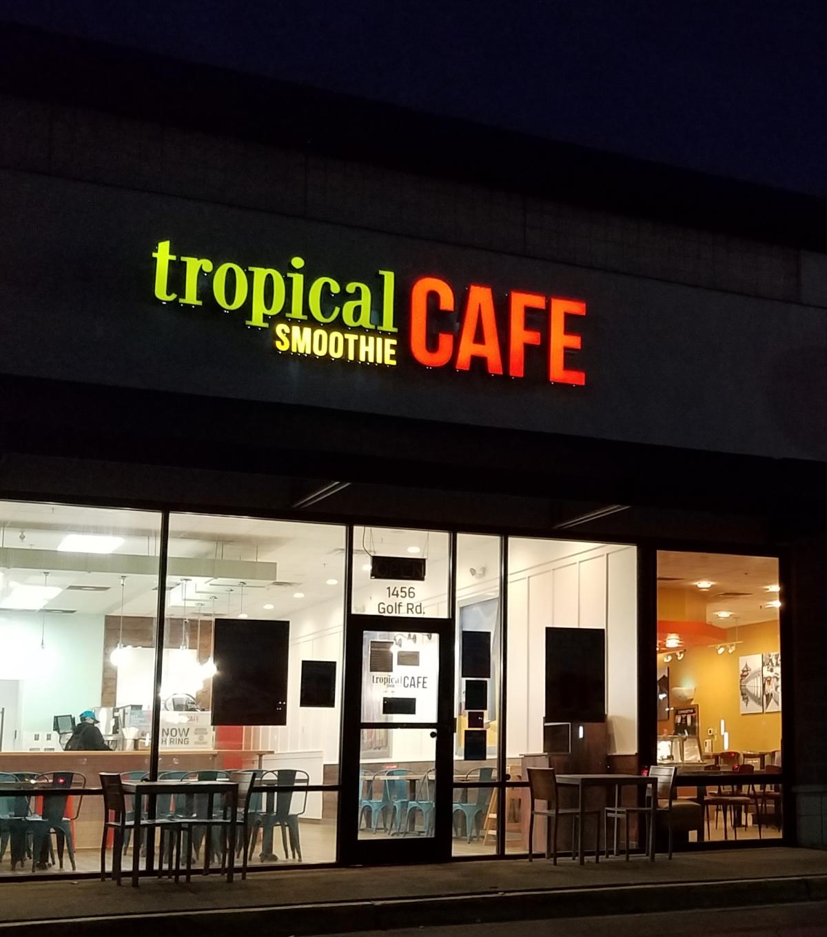 smoothie tobacco road Tropical Smoothie Cafe - Rolling Meadows