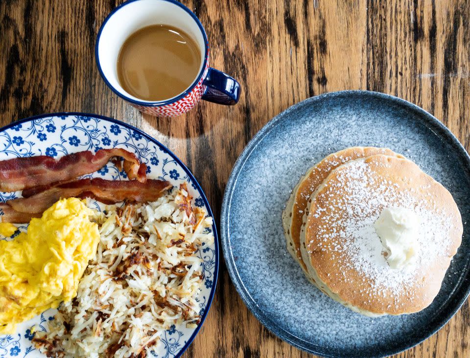 Honey Berry Pancakes and Cafe
