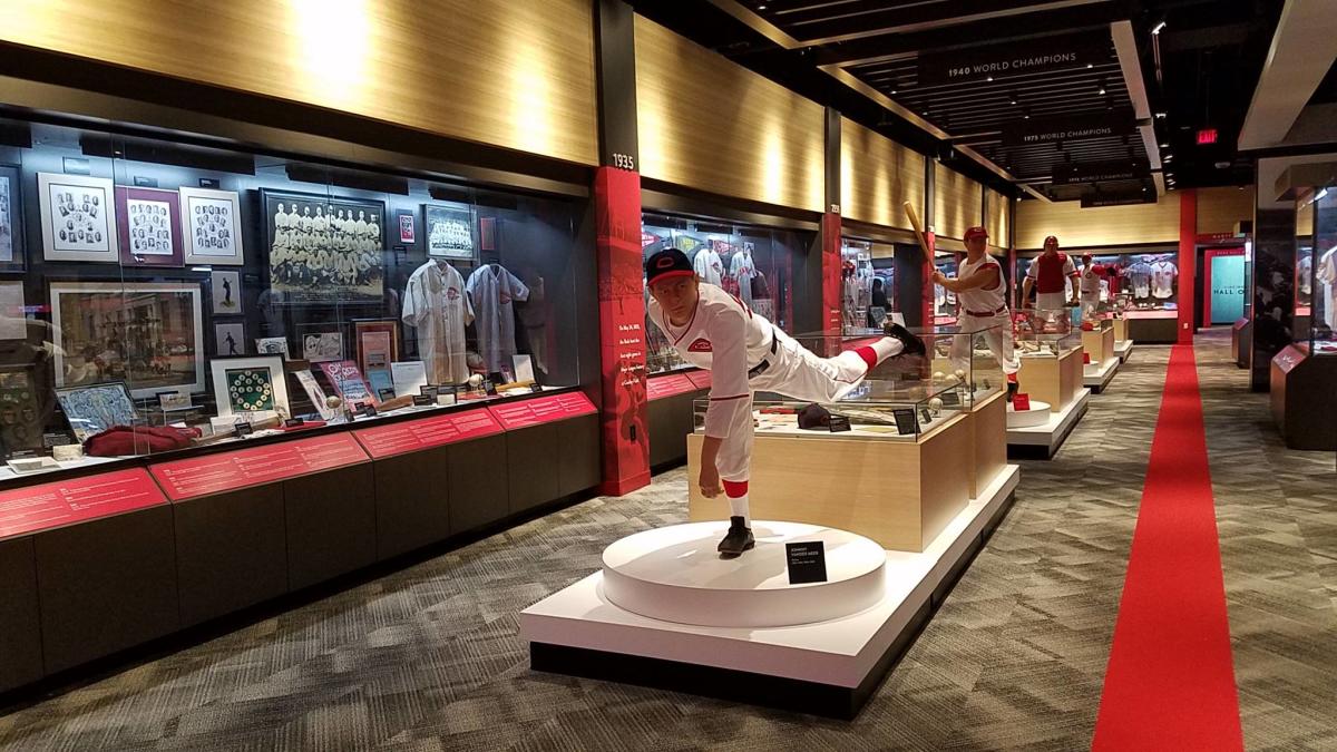 Reds Hall of Fame Los Rojos exhibit