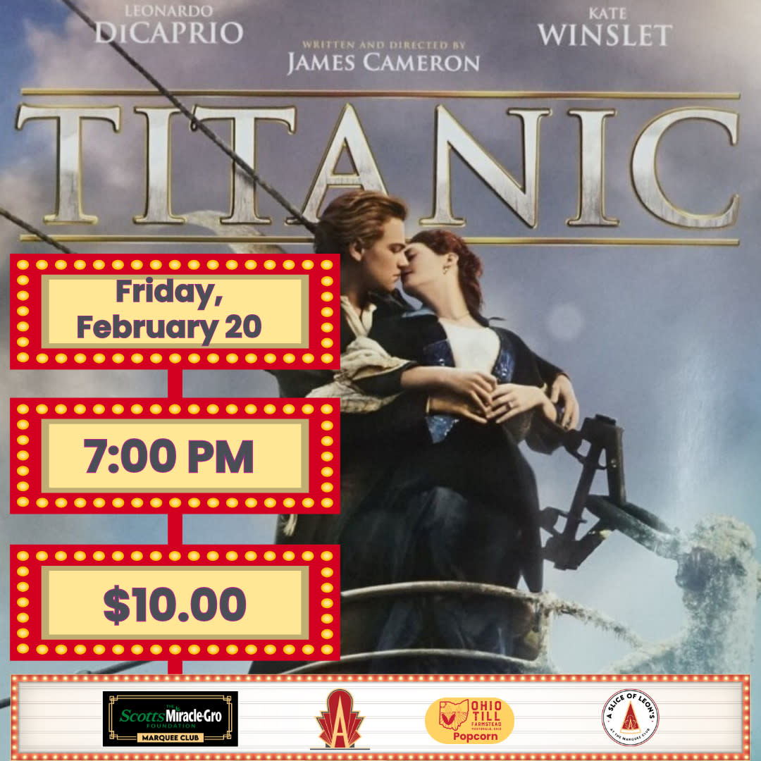 TITANIC [The Movie] | 2/20/26 | Marysville, OH 43040