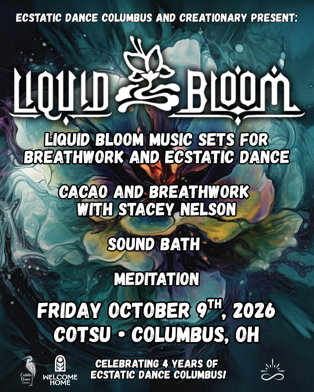 Liquid Bloom | 10/9/26 | Columbus, OH 43202