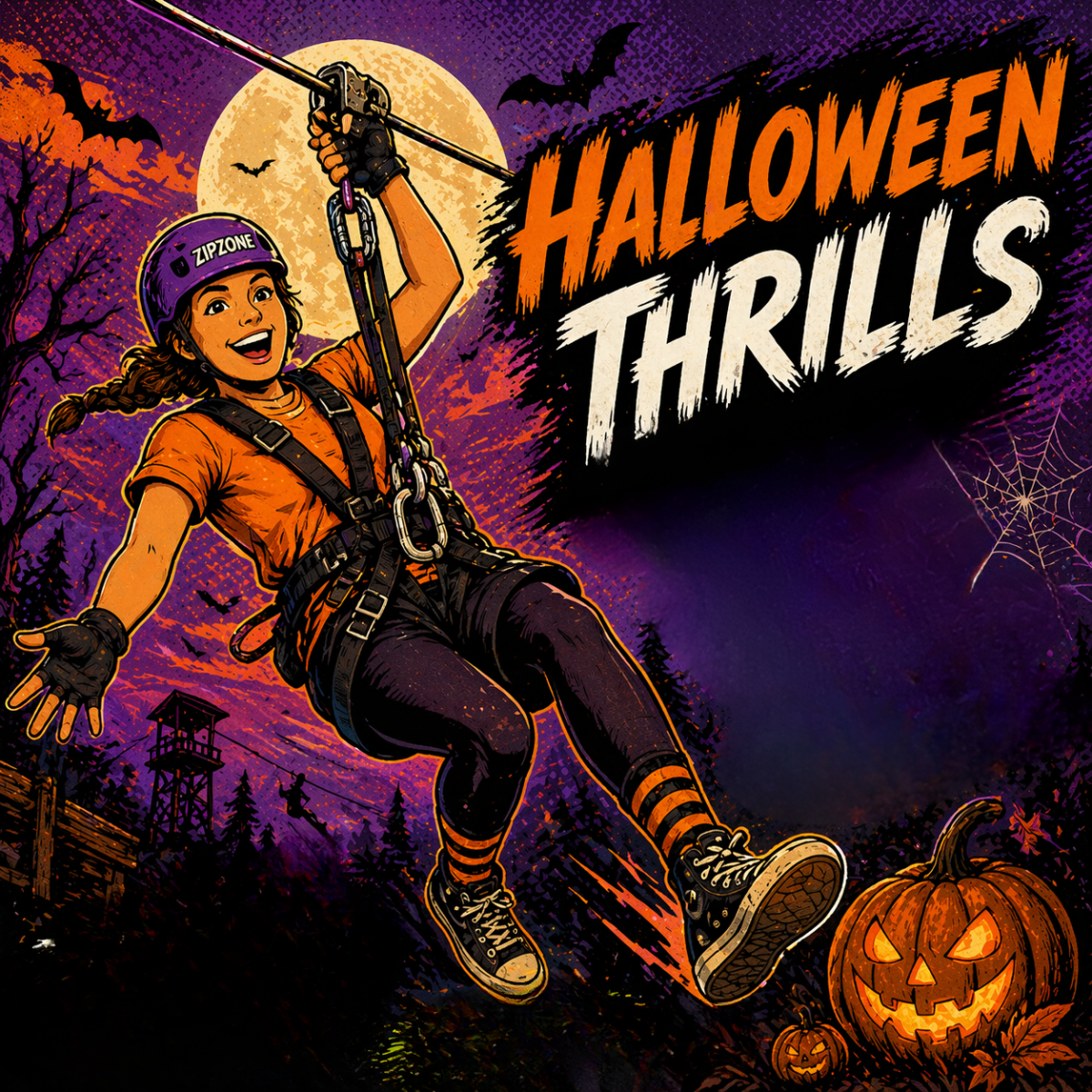 Halloween Thrills at ZipZone! | 10/23/26 - 10/25/26 | Columbus, OH