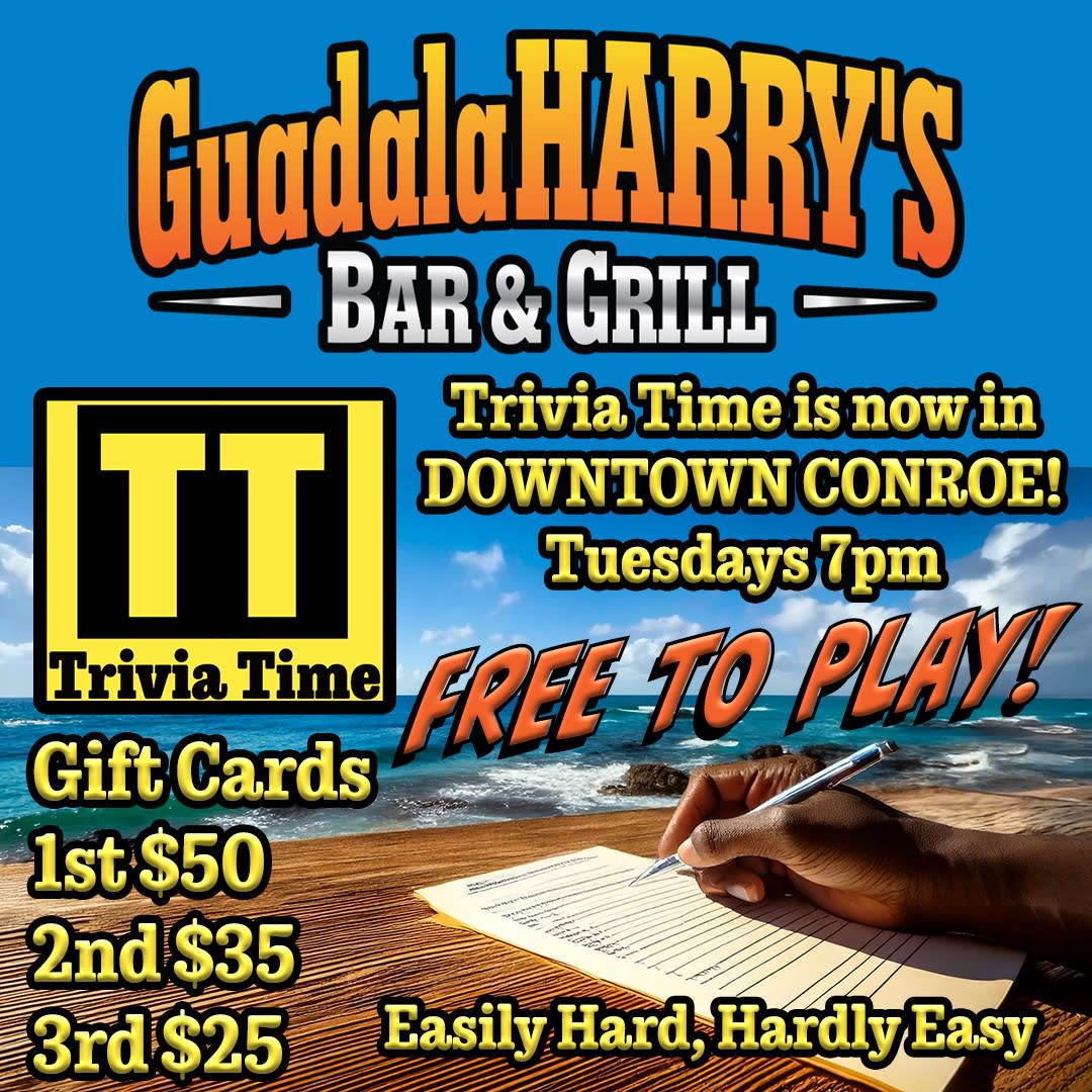 TRIVIA TIME TUESDAY