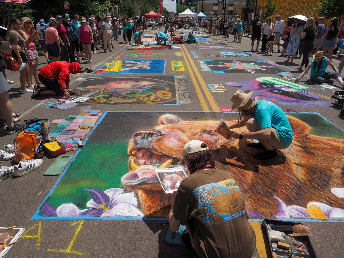 Denver Chalk Art Festival 1