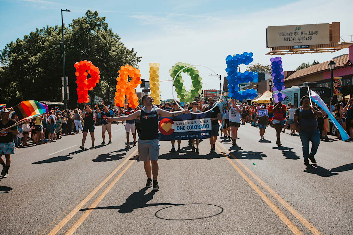 Vizzy Denver Pride Parade 1