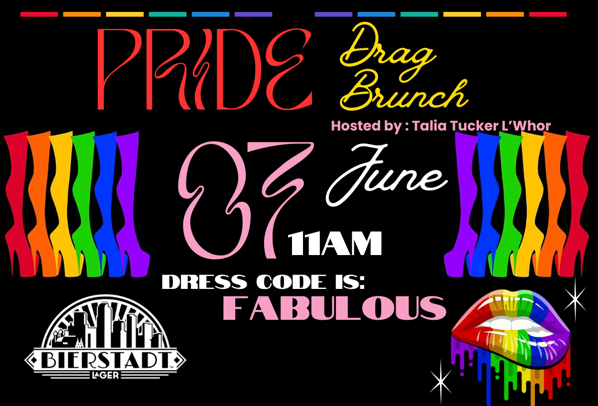PRIDE Drag Brunch, Hosted by Talia Tucker L'Whor 1