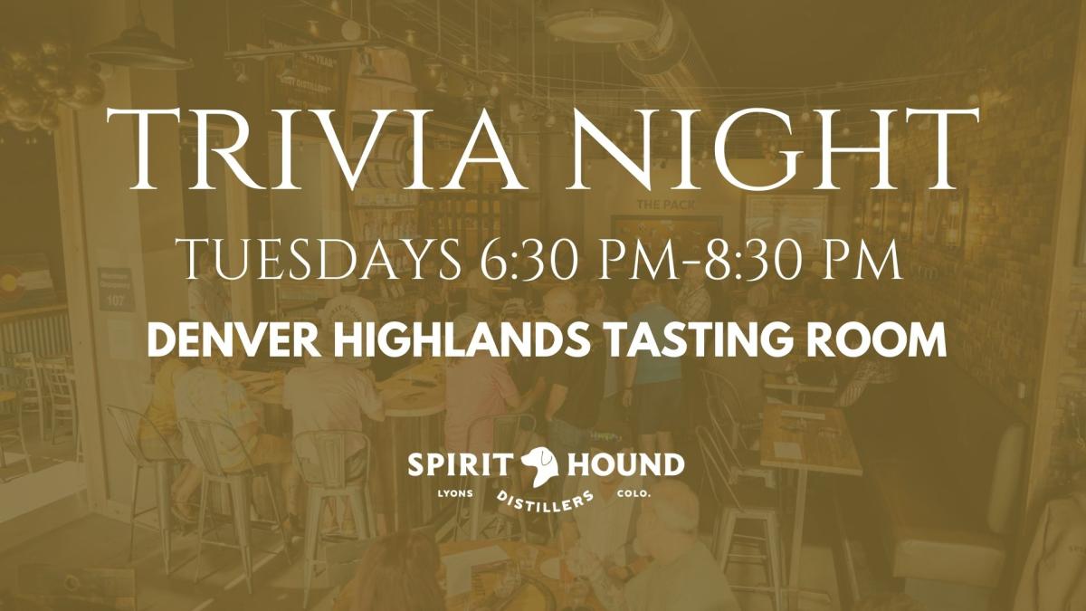 Trivia Night @ Spirit Hound Distillers 1
