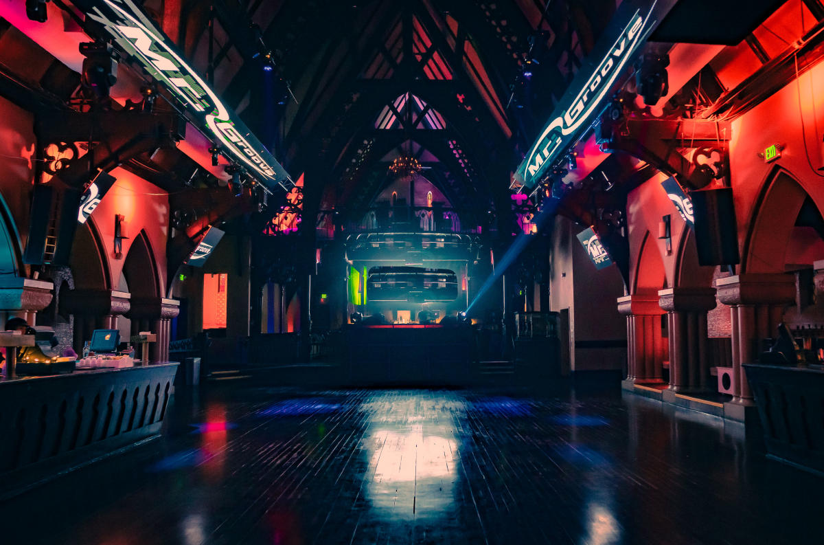 Church nightclub top