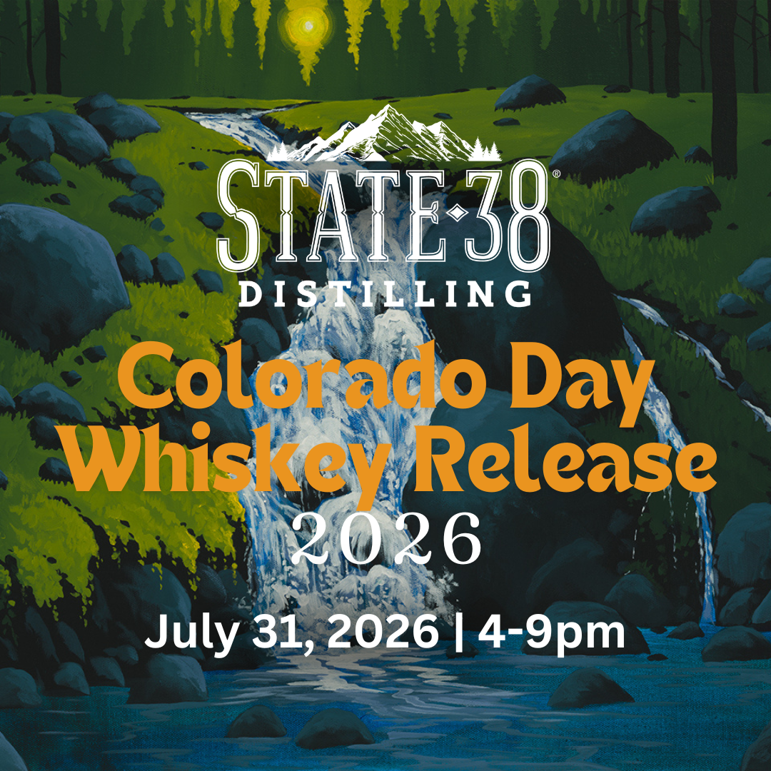 State 38 Distilling Colorado Day Whiskey Release 1