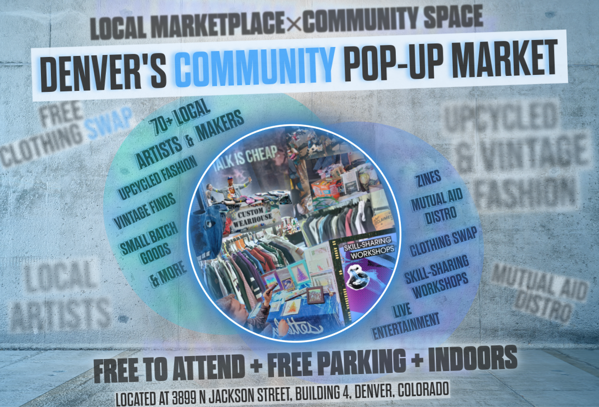 Denver Art, Fashion, Vintage Community Market 1