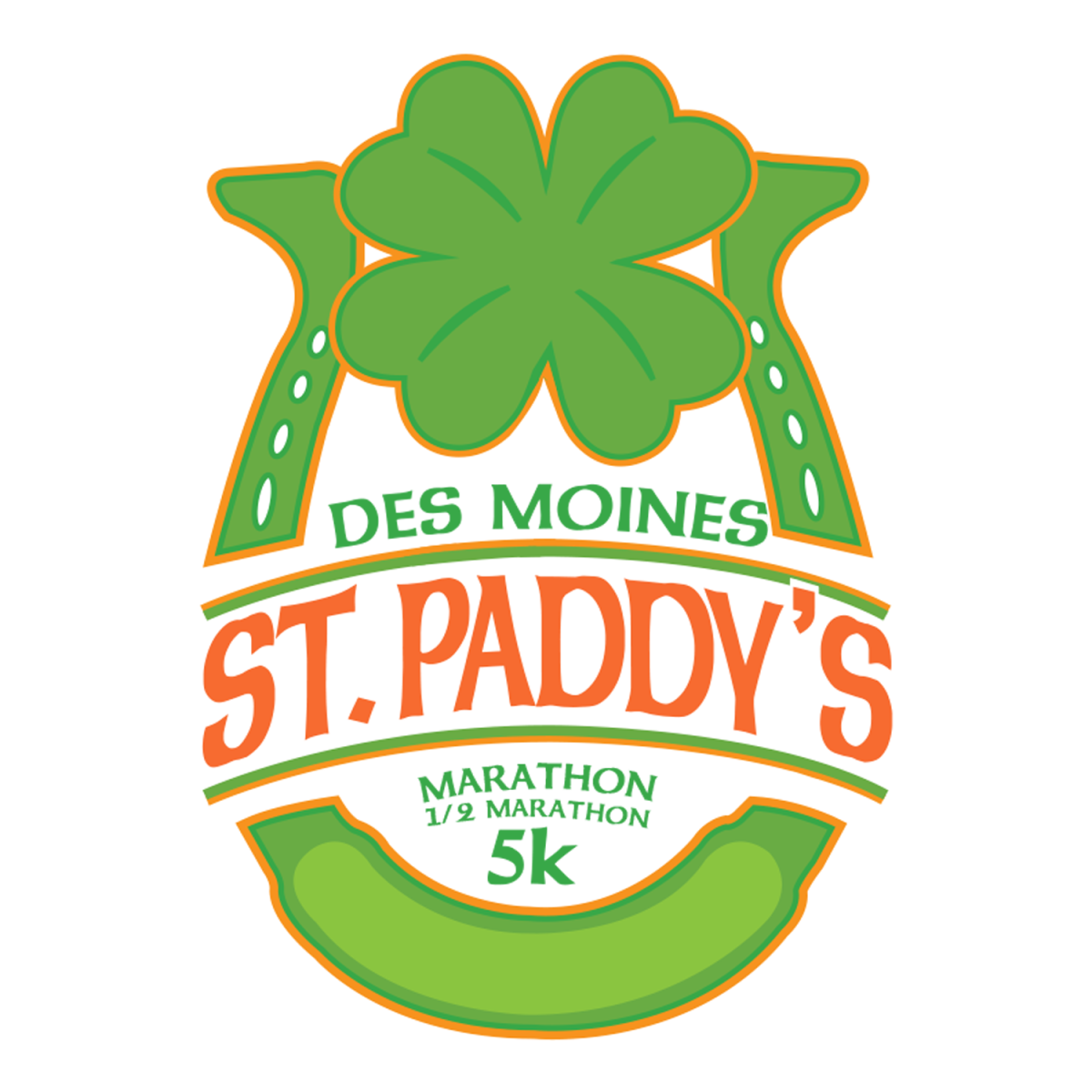 Des Moines St. Paddy's Half Marathon, 5K \u0026 Marathon Run/Walk, image size:1200x1200