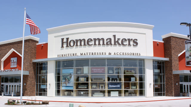 Homemakers shop furniture store