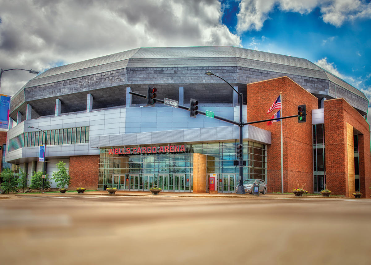 Wells Fargo Arena - Des Moines, IA, The opening of Wells Fa…