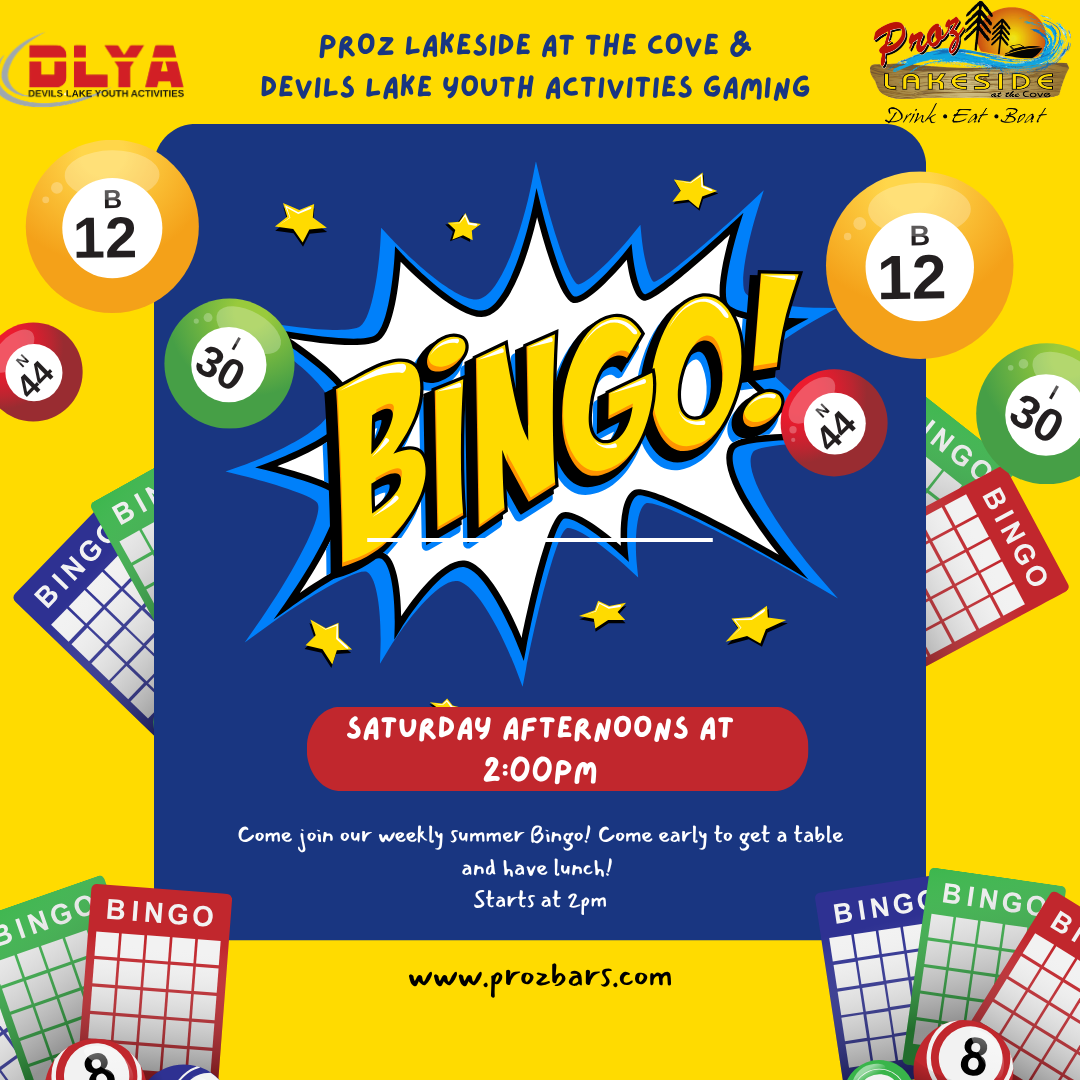 Bingo at Proz Lakeside